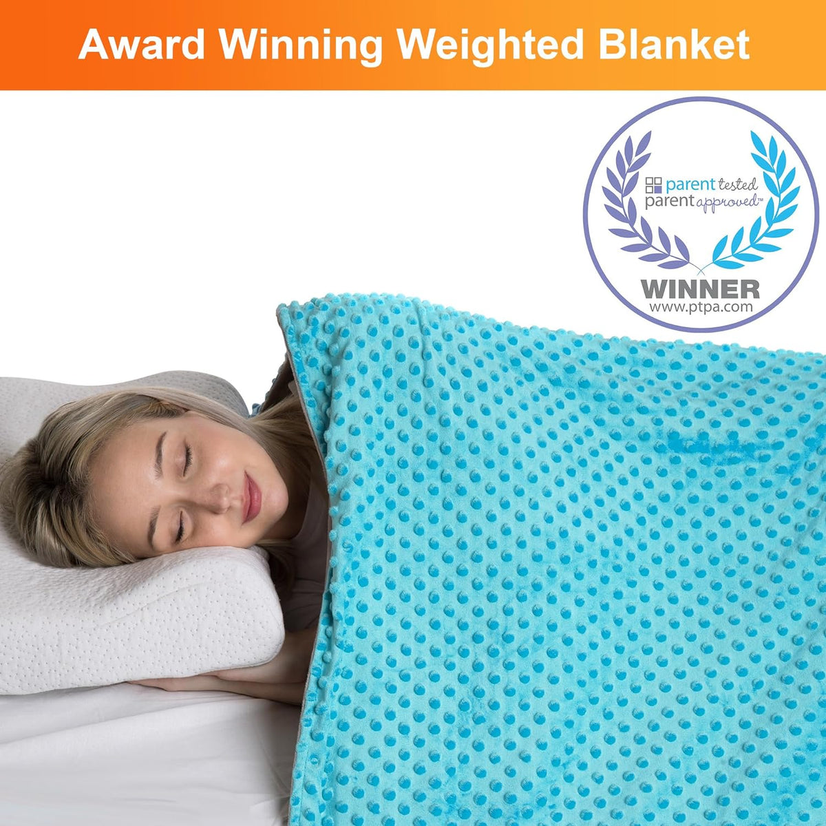 Hazli 10 lb Weighted Blanket, 48 x 72