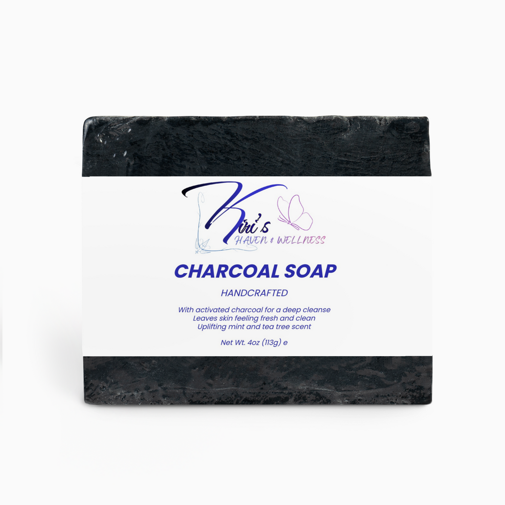 Charcoal Soap bar by Kiri's Haven