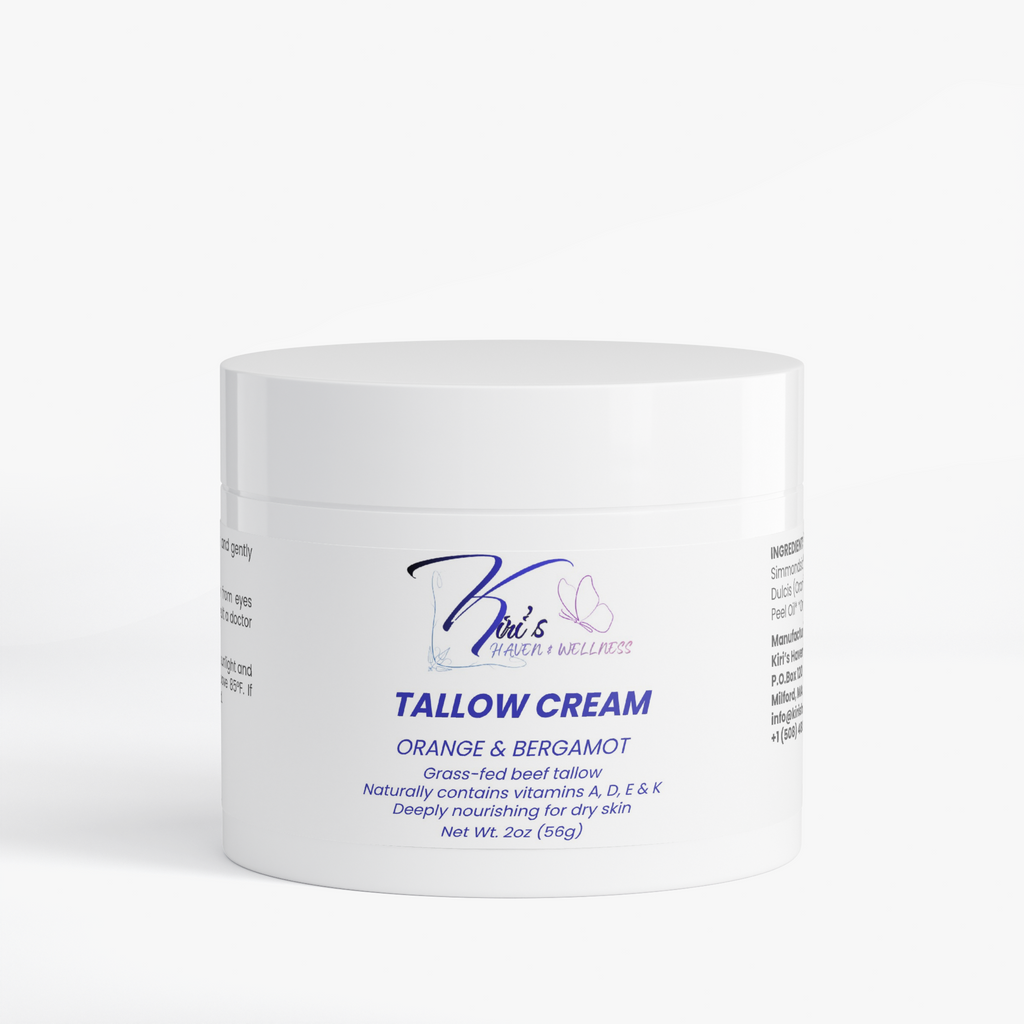 Tallow Cream Orange & Bergamot by Kiri's Haven