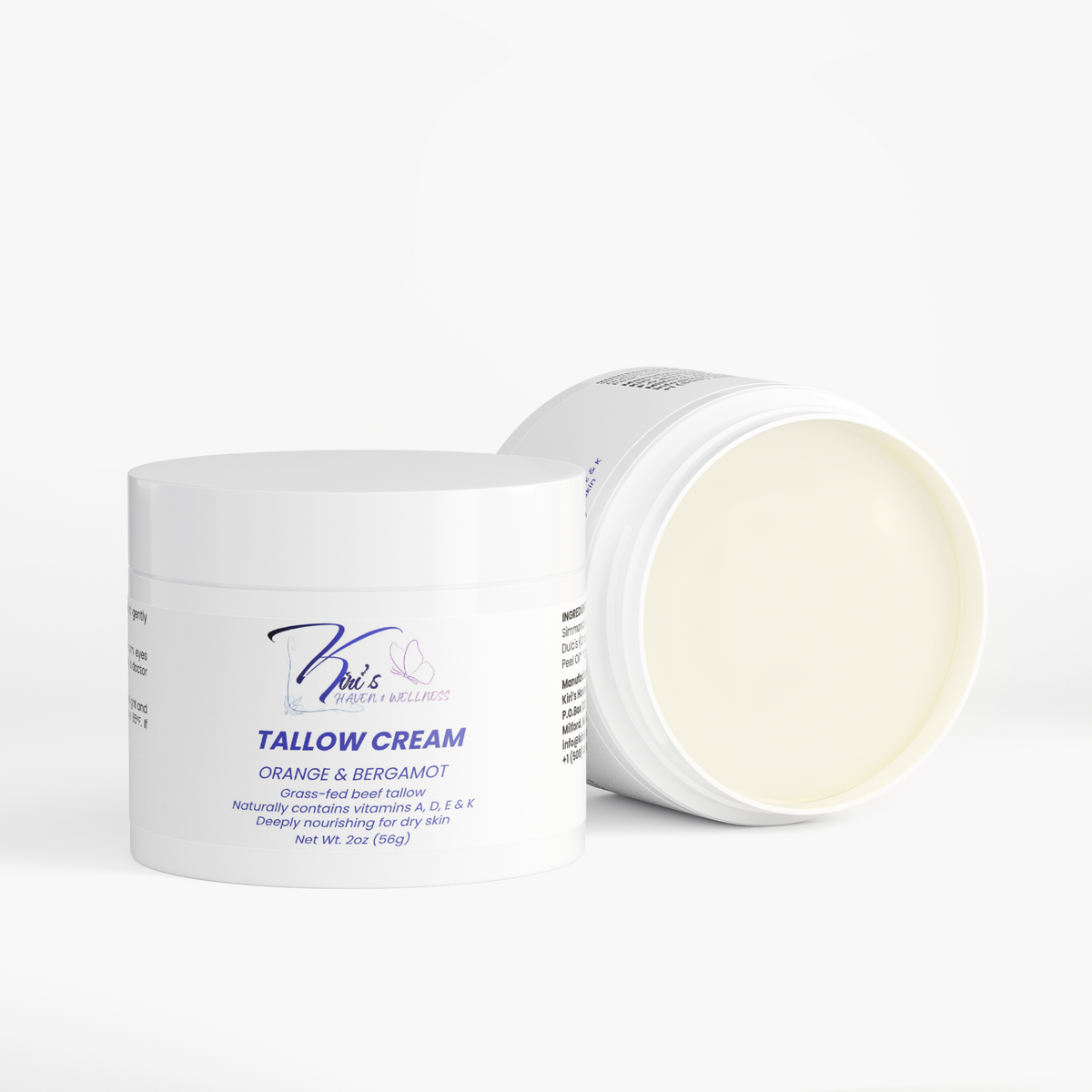 Tallow Cream Orange & Bergamot