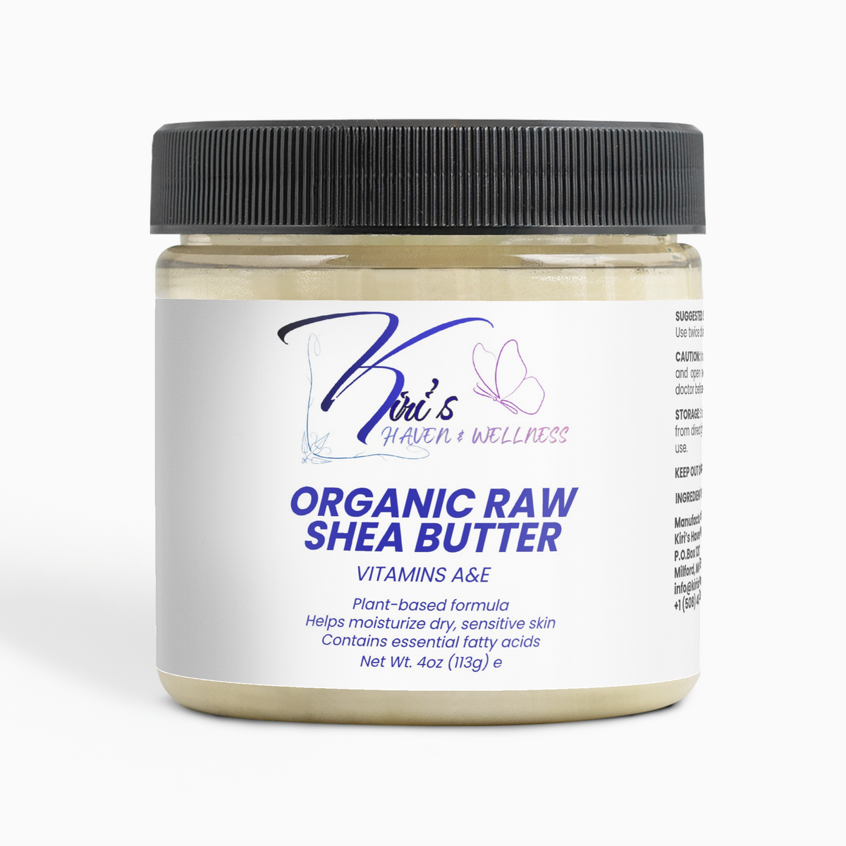 Organic Raw Shea Butter by Kiri's Haven