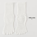 Five-Toe Grip Socks, Mid-Calf
