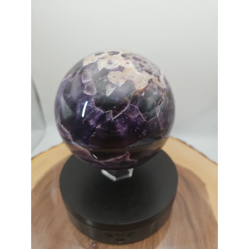 Dream Amethyst Crystal Sphere, 5.6 lb