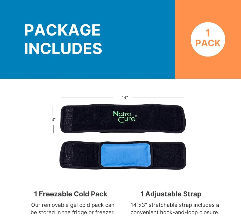 NatraCure Hot & Cold Gel Wrap for Hands, Wrists & Feet