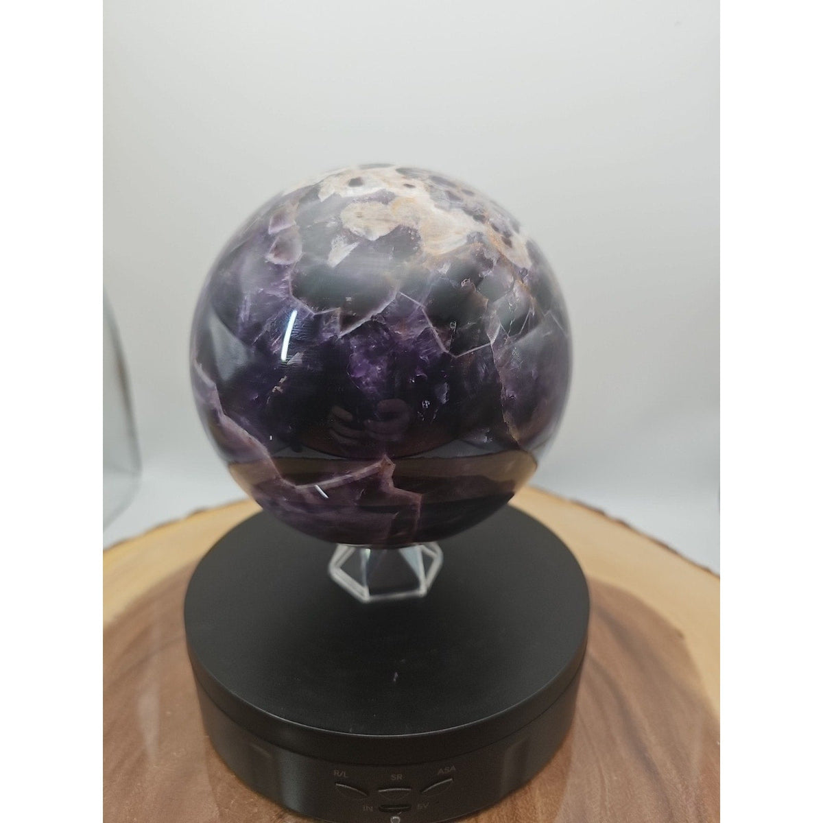 Dream Amethyst Crystal Sphere, 5.6 lb