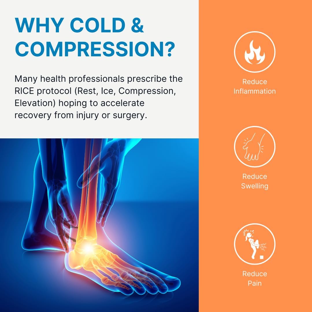 NatraCure Hot & Cold Gel Wrap for Hands, Wrists & Feet