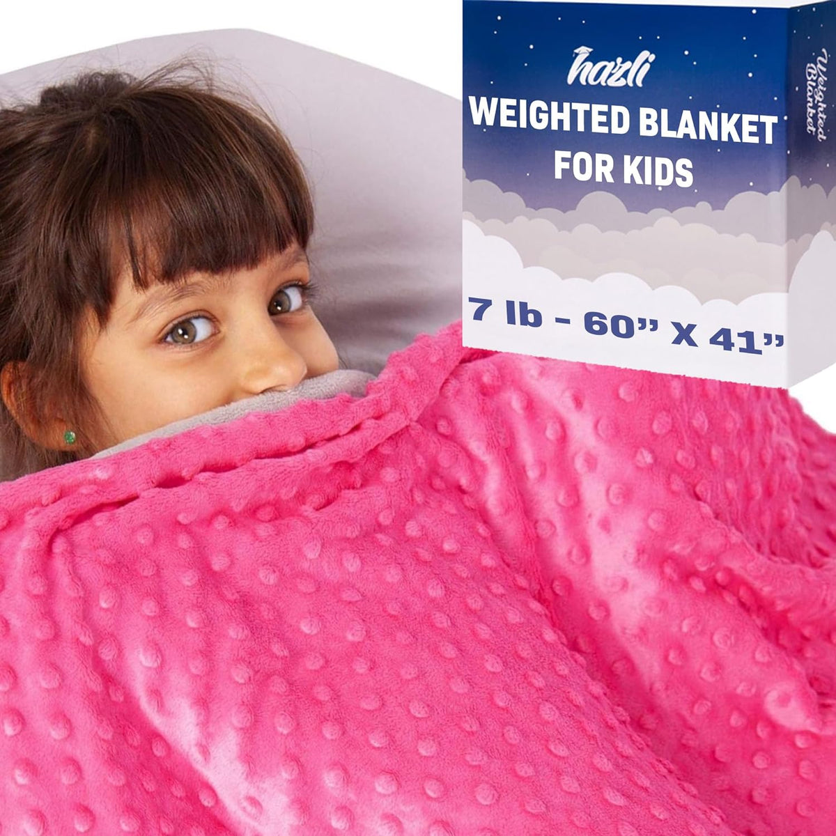 Hazli 10 lb Weighted Blanket, 48 x 72