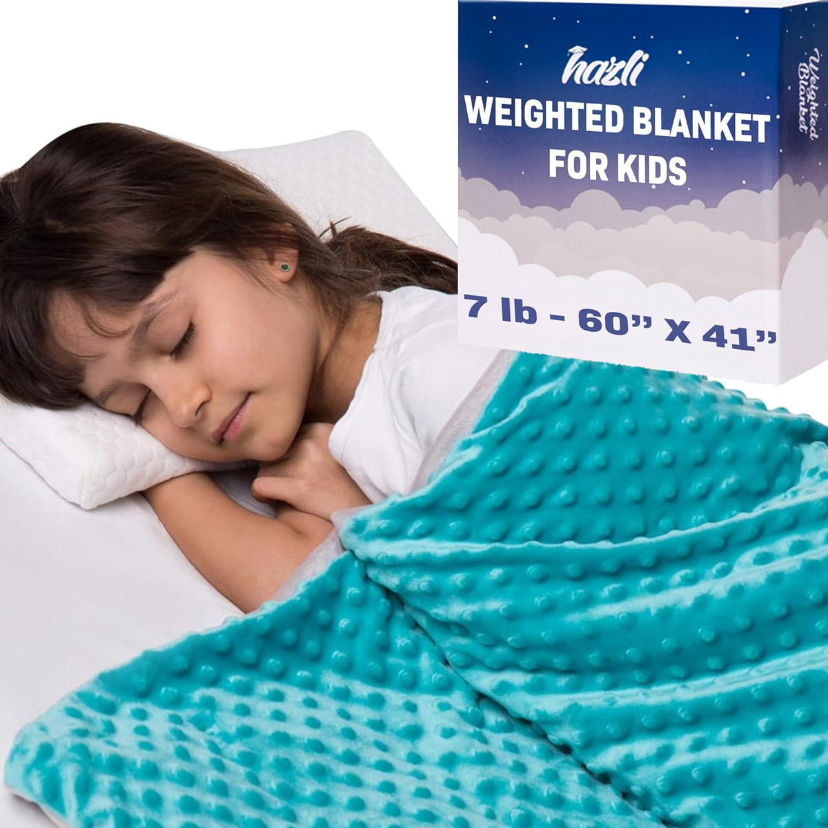 Hazli 10 lb Weighted Blanket, 48 x 72