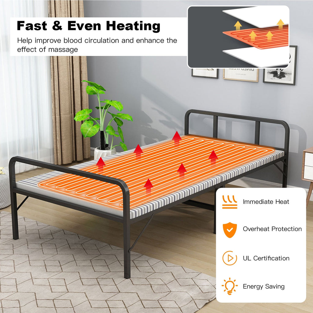 Massage Table Warmer Pad, 71 x 31 in, 5 Heat Settings