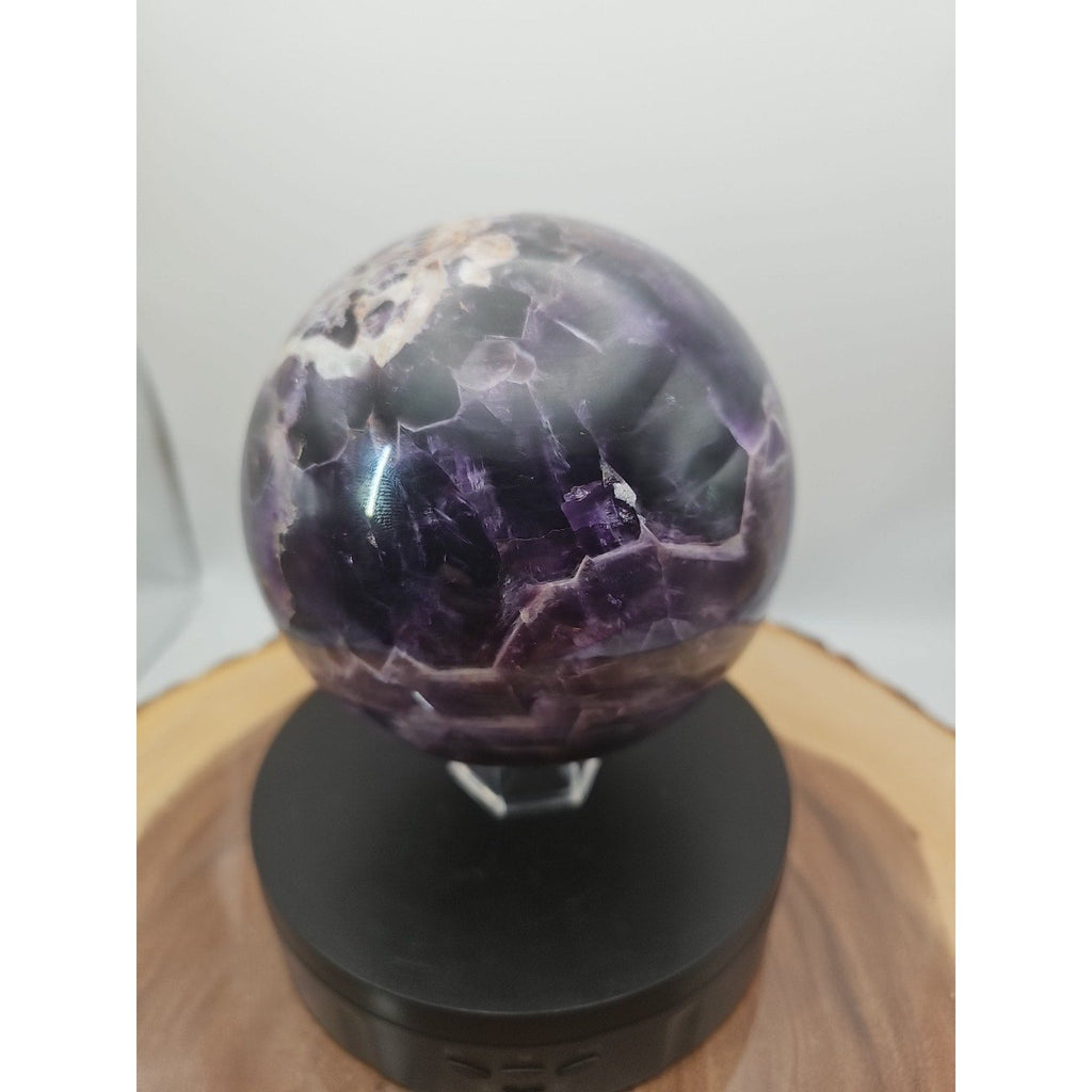 Dream Amethyst Crystal Sphere, 5.6 lb