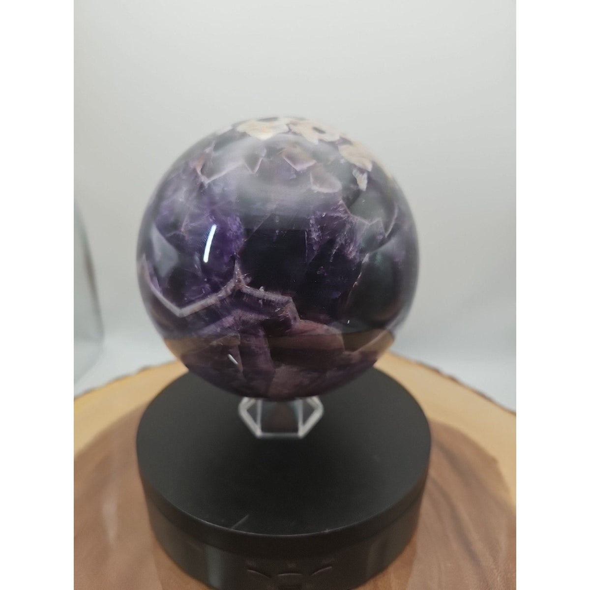 Dream Amethyst Crystal Sphere, 5.6 lb
