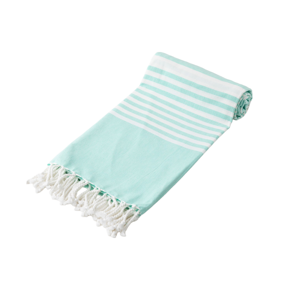 Organic Cotton Mart organic cotton Turkish towel in aqua