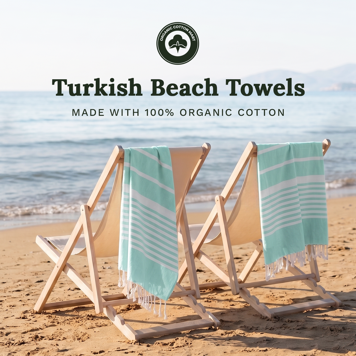 Organic Cotton Mart Organic Cotton Turkish Towel