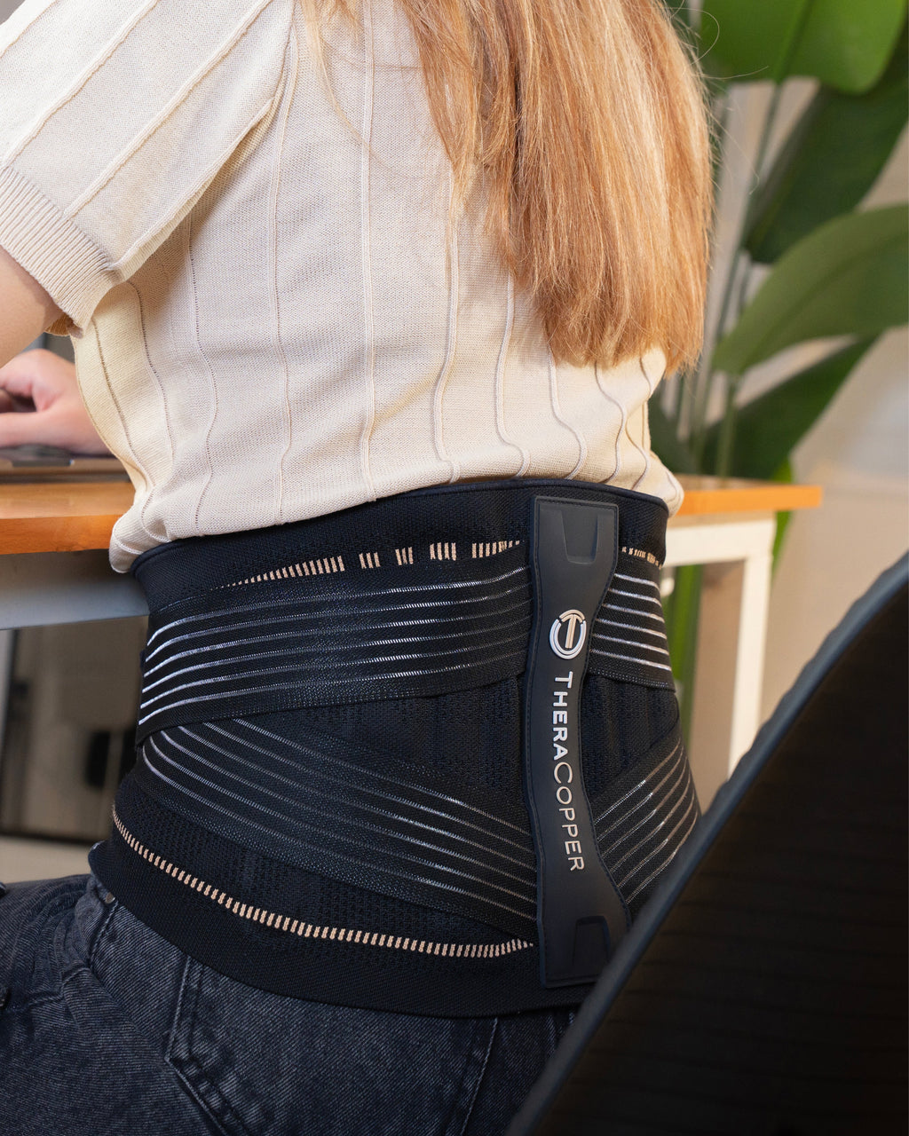 TheraCopper Copper-Infused Lower Back Brace