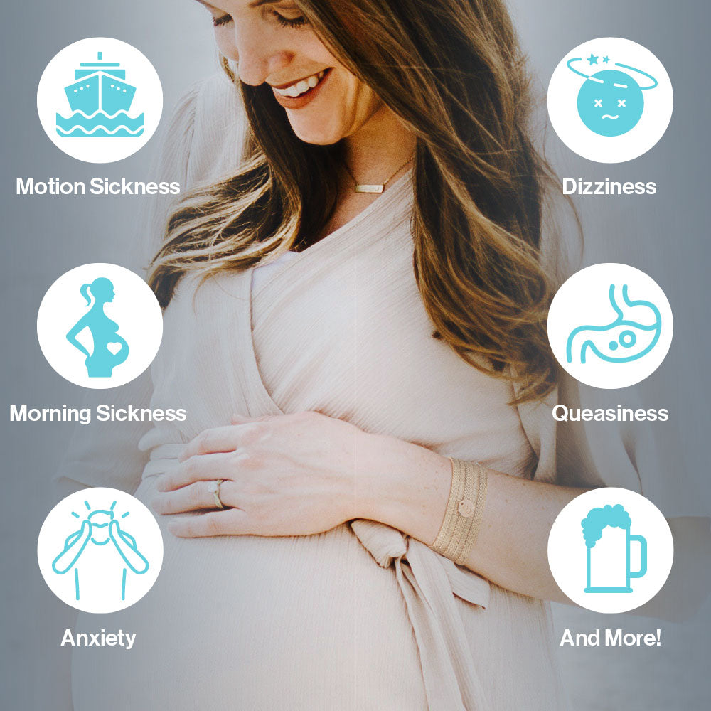 Blisslets Sofia Duo Nausea Relief Acupressure Bracelets