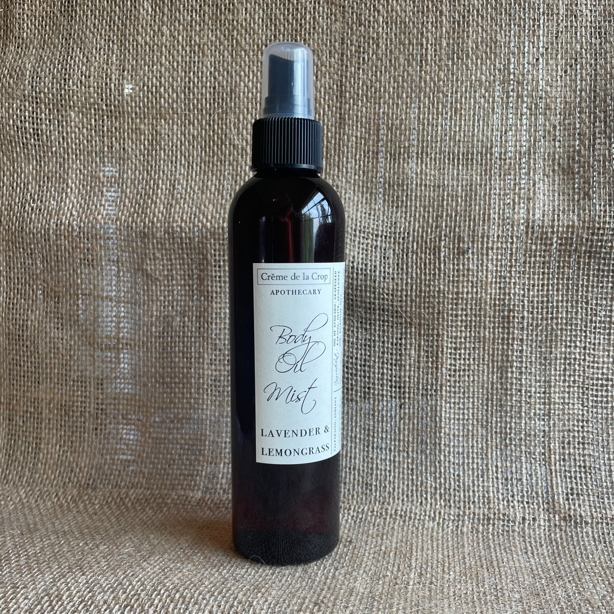 Lavender and lemongrass body oil mist
