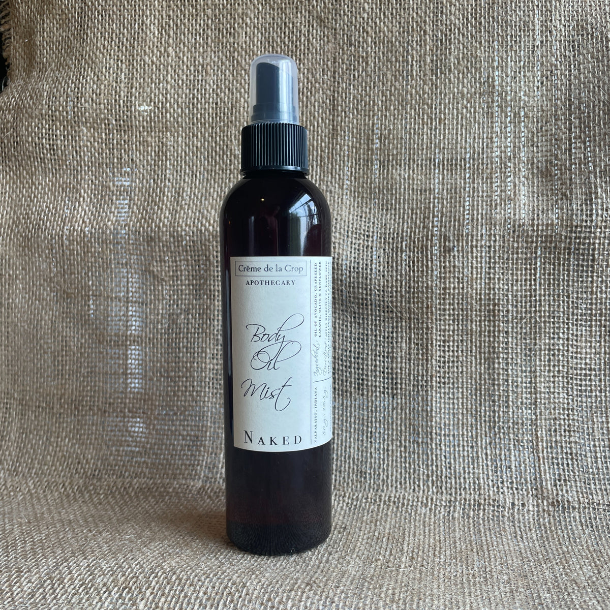 Unscented Naked body oil mist