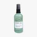 UpCircle body oil with passion fruit oil bottle