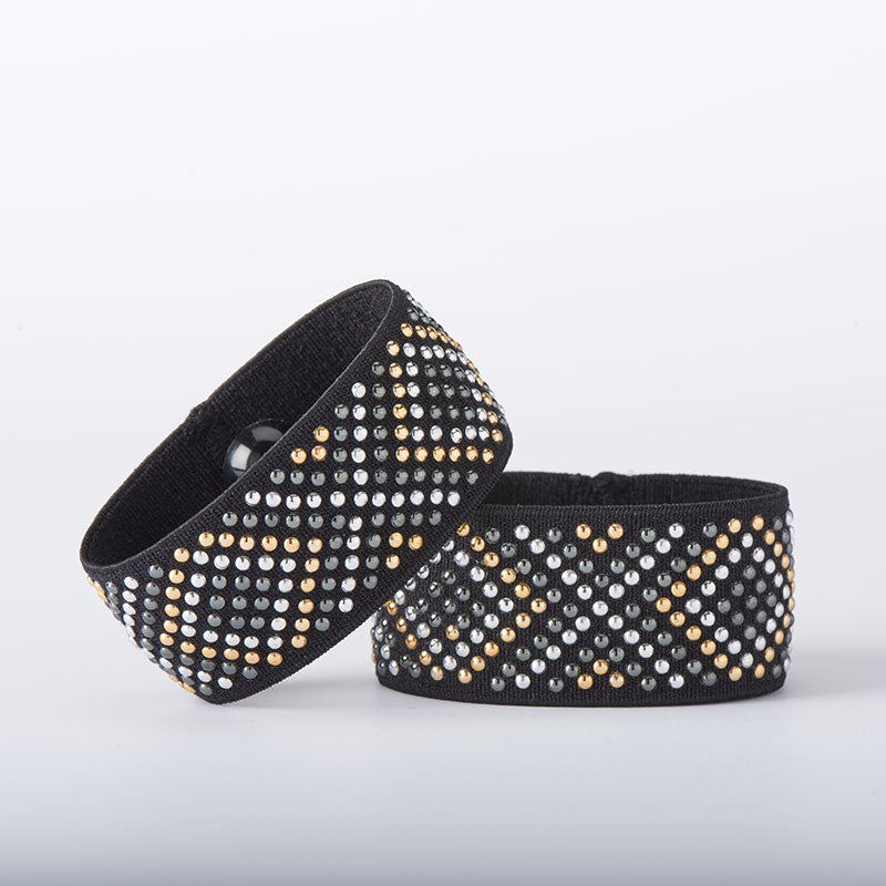 Blisslets Cecilia Duo beaded acupressure bracelets for nausea relief