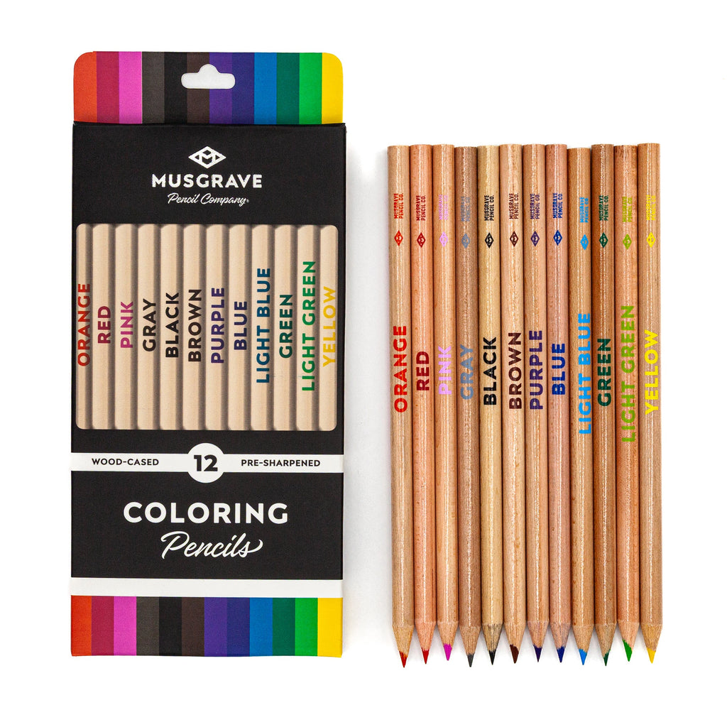 Musgrave Colored Pencils, 12 Count