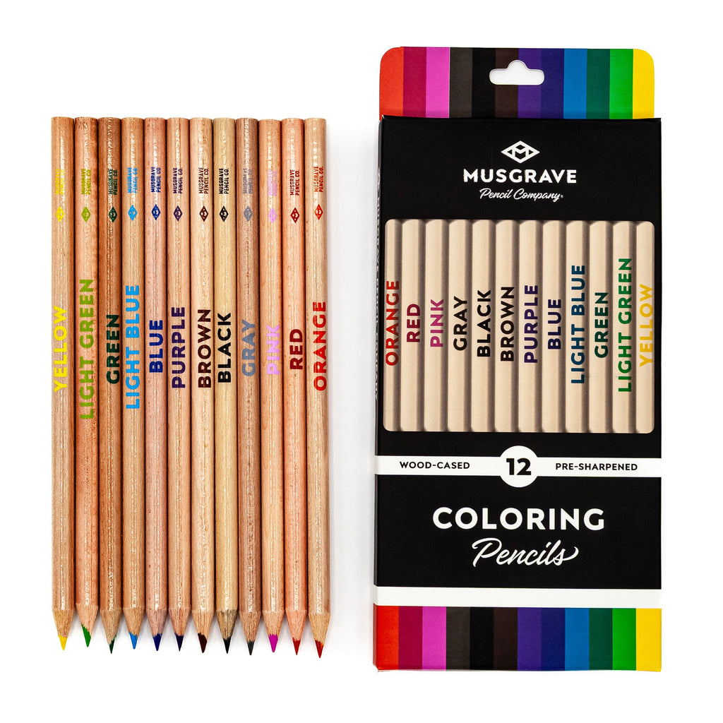 Musgrave Colored Pencils, 12 Count