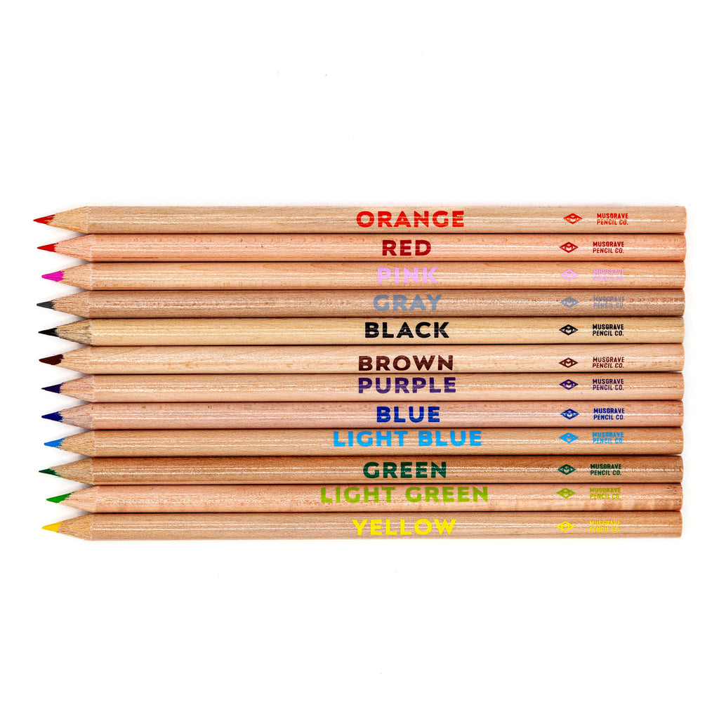 Musgrave Colored Pencils, 12 Count