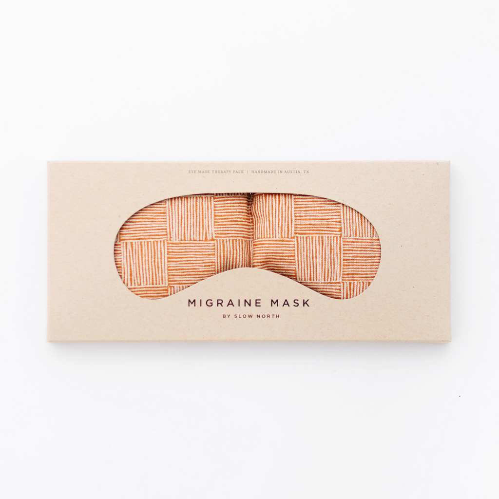Slow North Hot & Cold Eye Pillow, Copper Fields