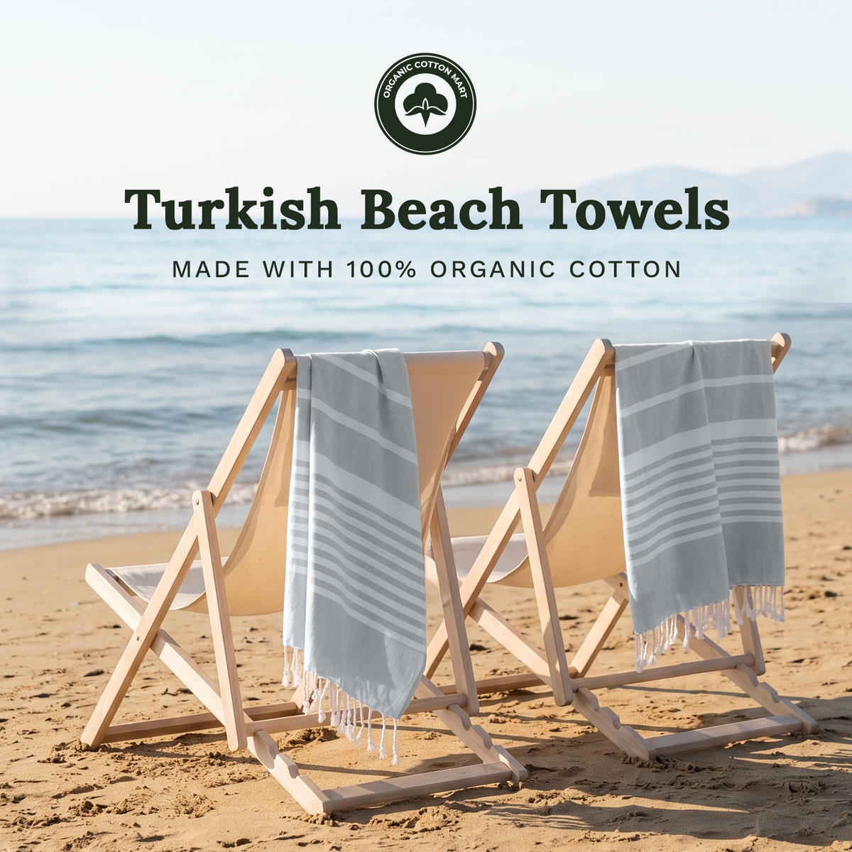 Organic Cotton Mart Organic Cotton Turkish Towel