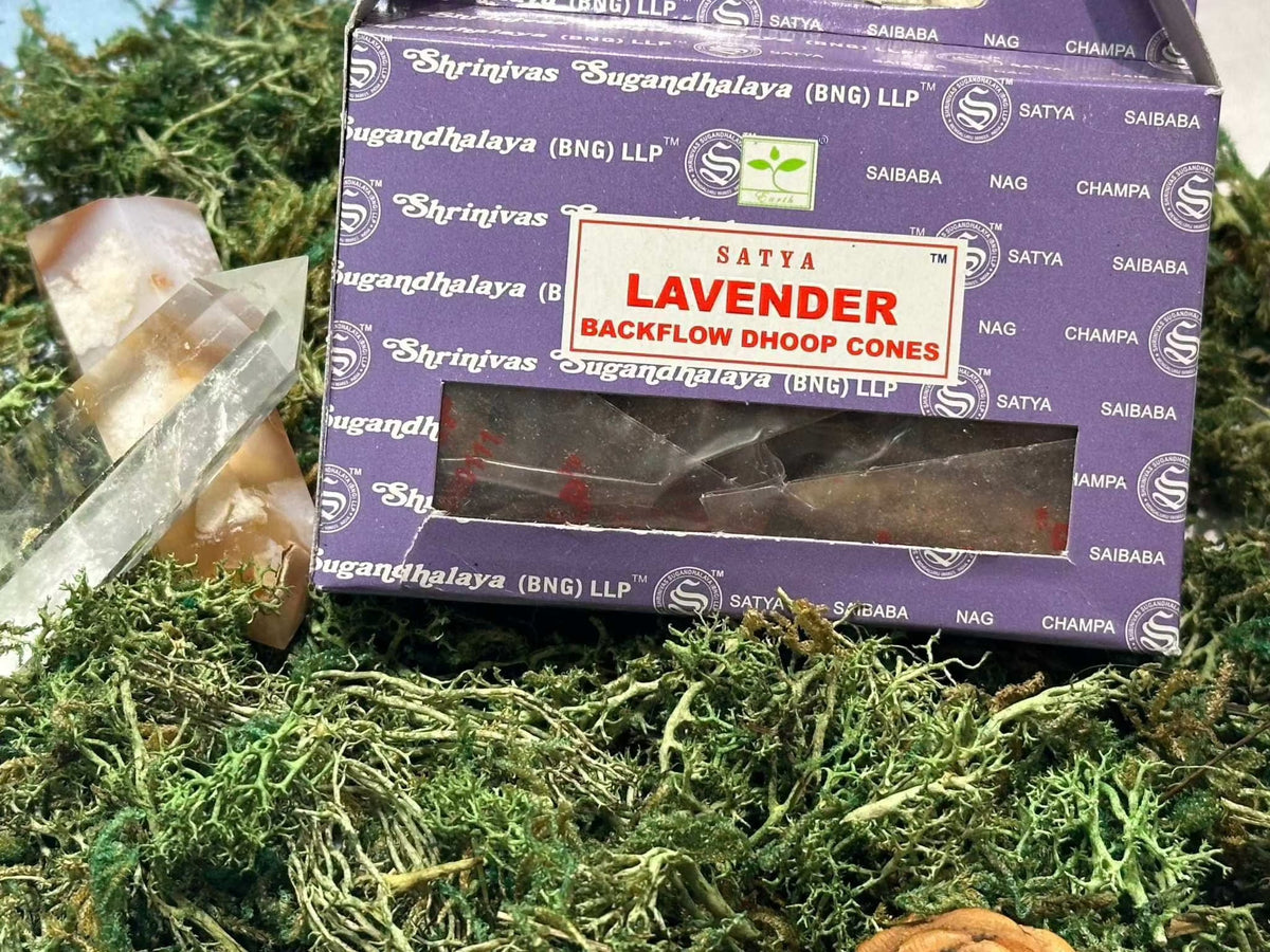 Satya Backflow Incense Cones