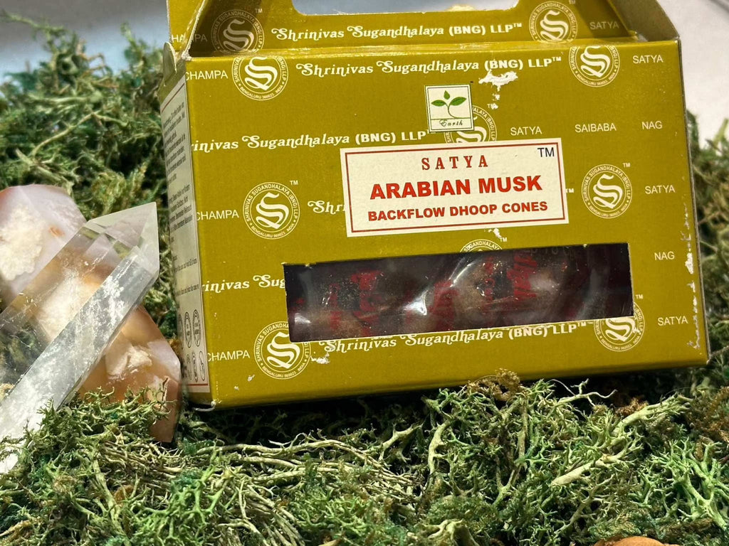 Satya Backflow Incense Cones