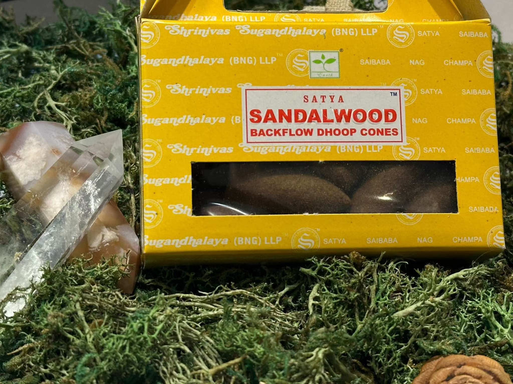 Satya Backflow Incense Cones