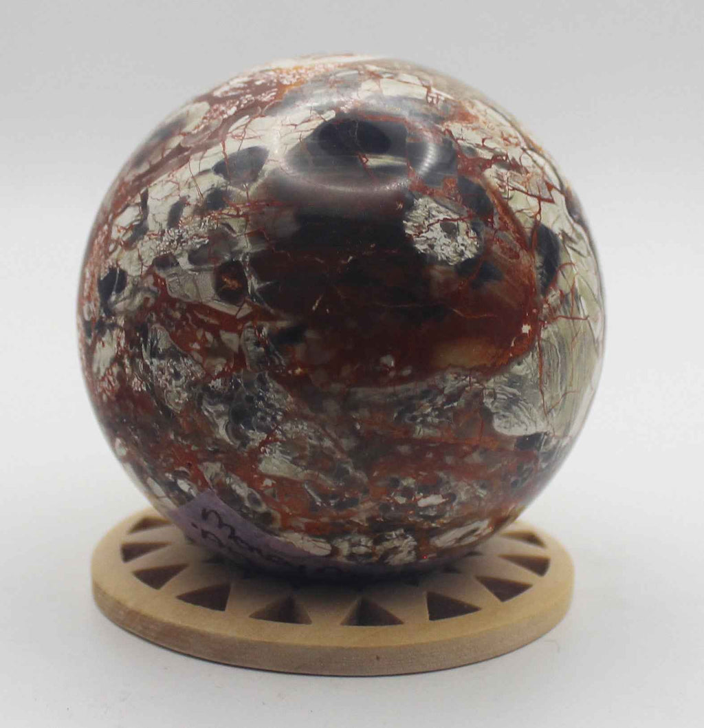 Money Agate Crystal Sphere