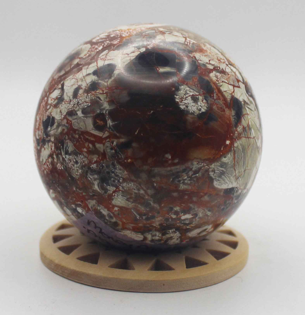 Money Agate Crystal Sphere
