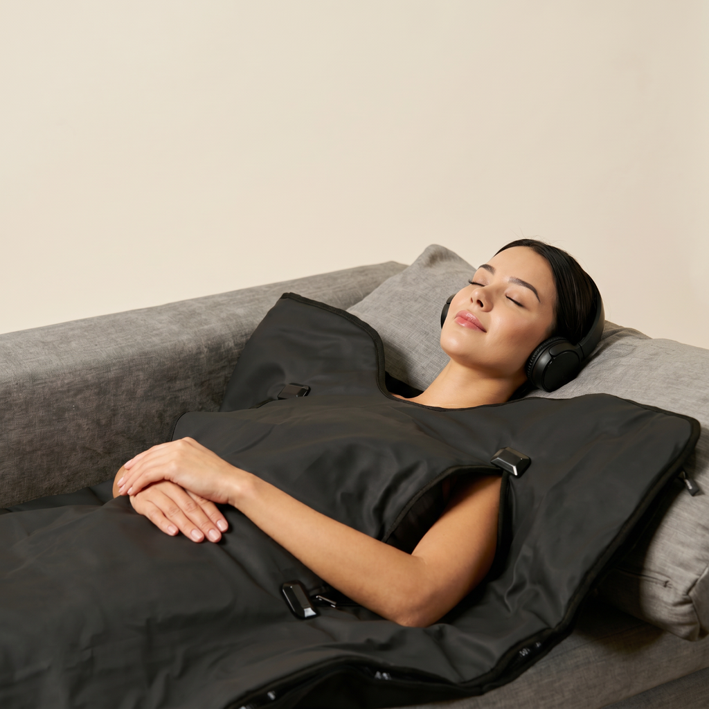 Nicebeam Infrared Sauna Blanket Pro, Low EMF with Arm Holes