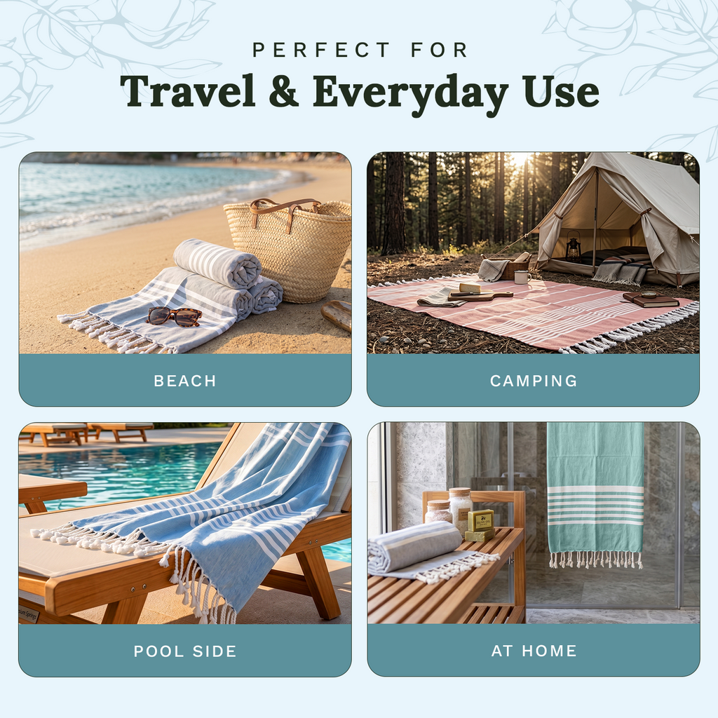 Organic Cotton Mart Organic Cotton Turkish Towel