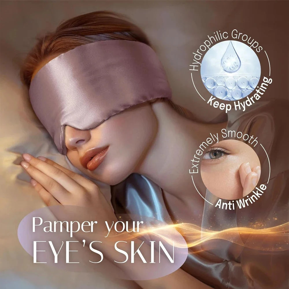 Padded Mulberry Silk Sleep Mask