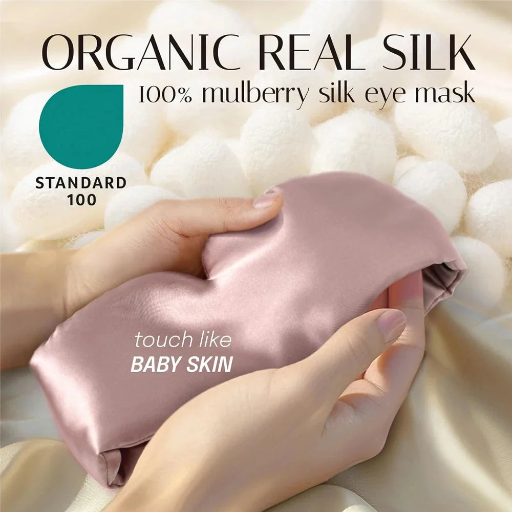 Padded Mulberry Silk Sleep Mask