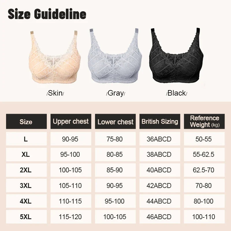 Wire-free cotton mastectomy bra with inner pockets for breast forms, view 6