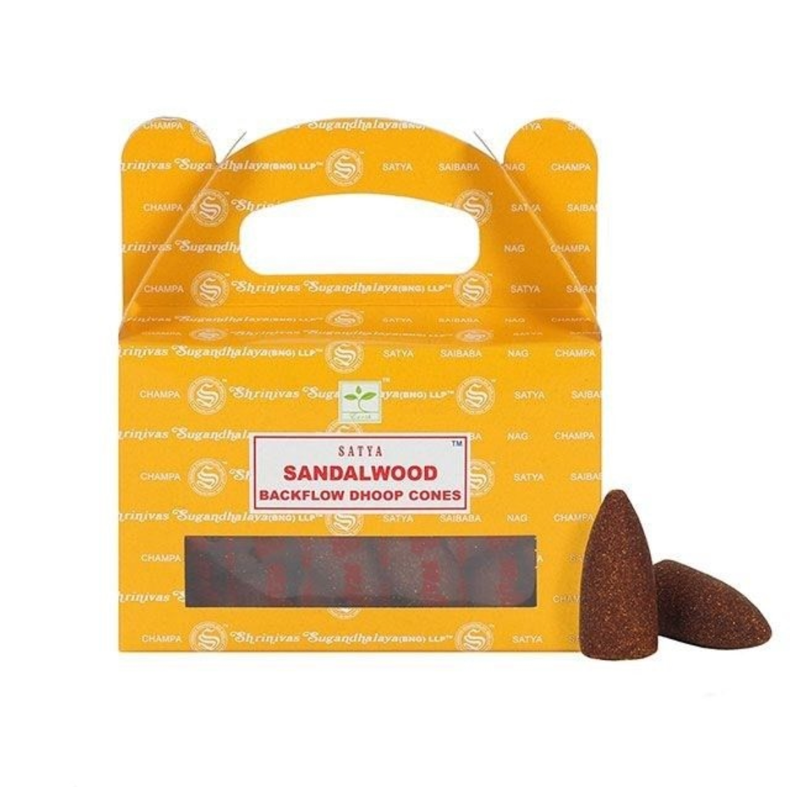 Satya Backflow Incense Cones