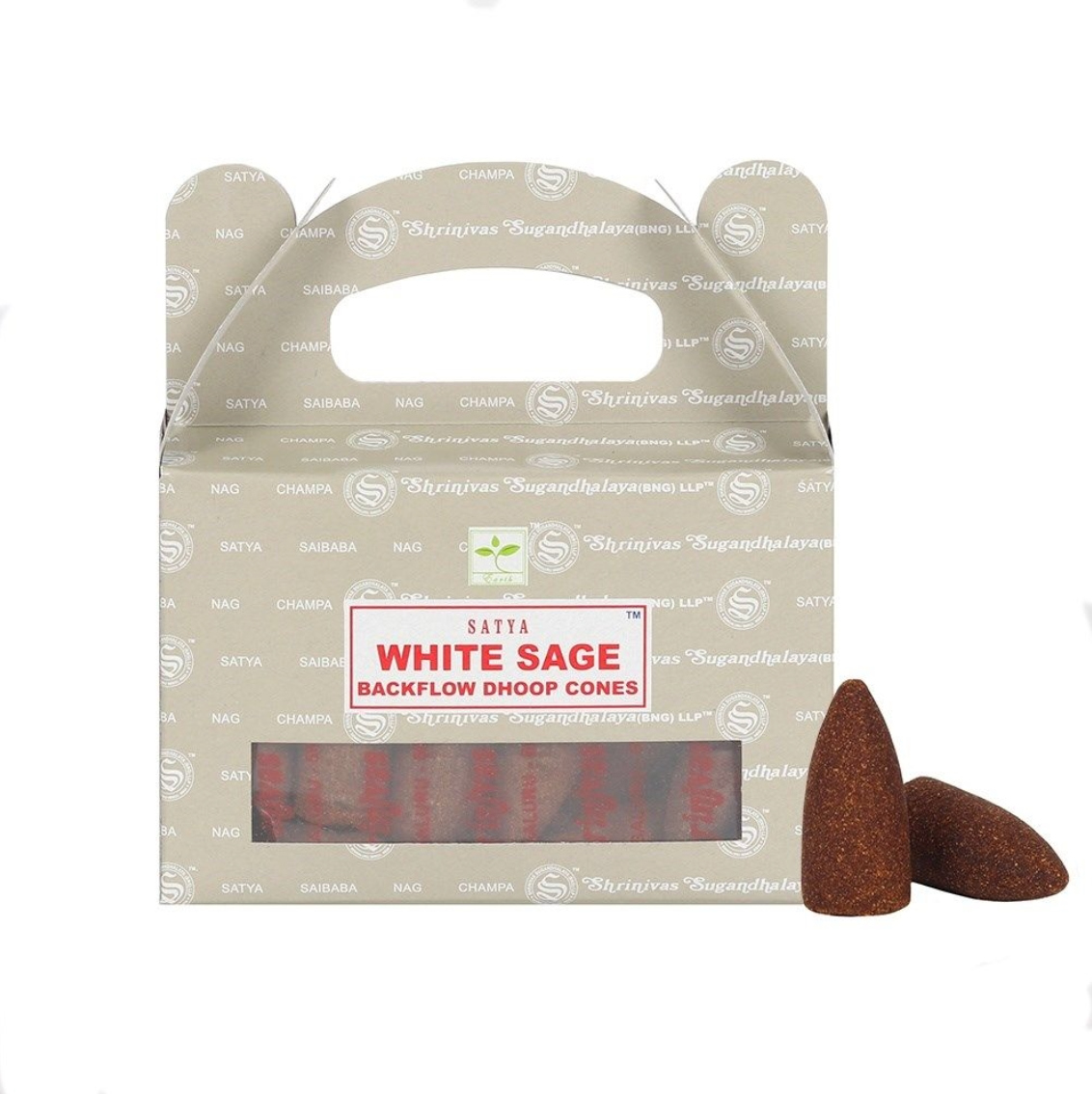 Satya Backflow Incense Cones
