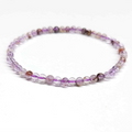 Super 7 crystal round bead bracelet, view 3