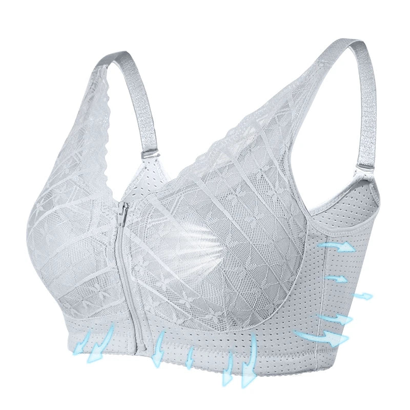 Pocketed Mastectomy Bra, Wire-Free Cotton
