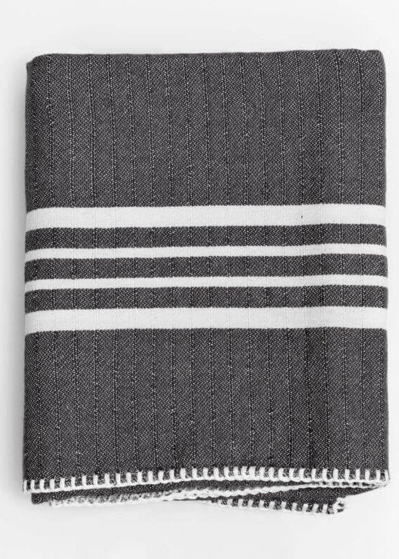 buldano Fringe-Free Handwoven Turkish Towel