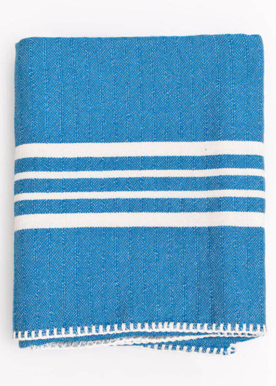 buldano Fringe-Free Handwoven Turkish Towel