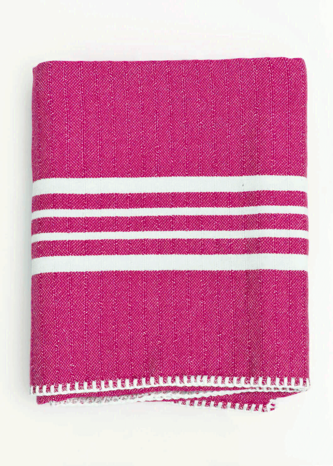 buldano Fringe-Free Handwoven Turkish Towel