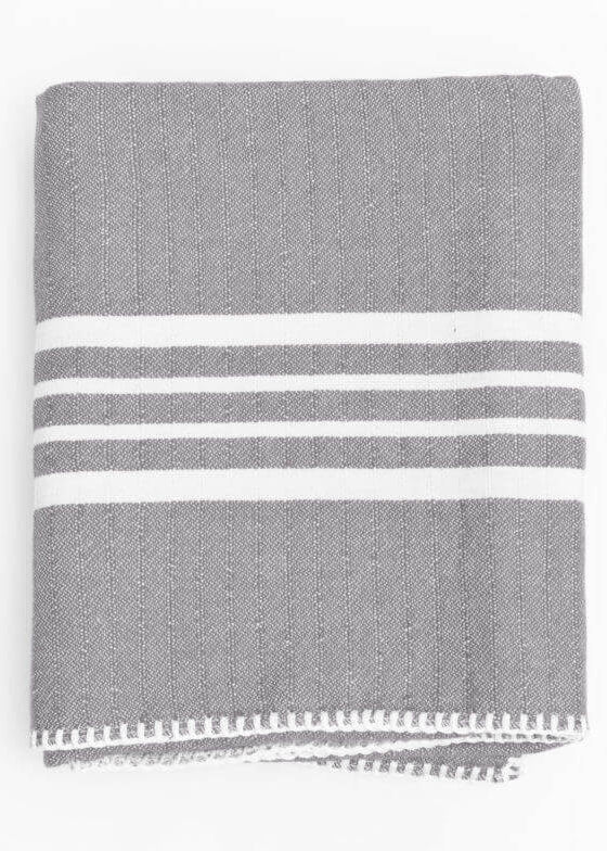buldano Fringe-Free Handwoven Turkish Towel