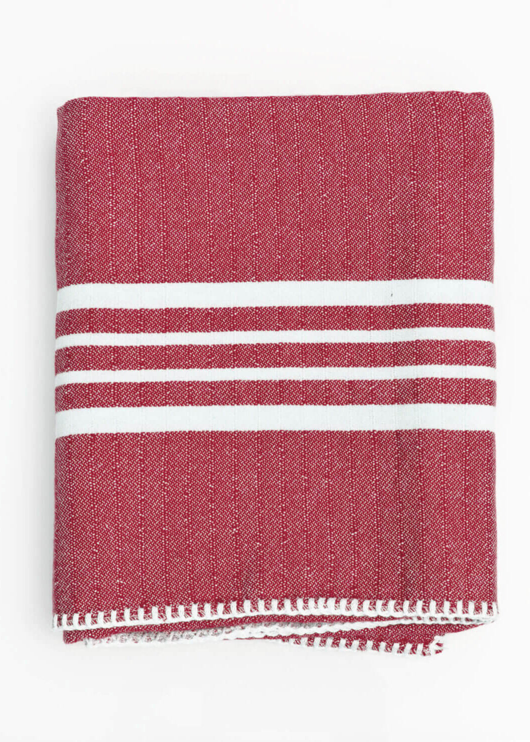 buldano Fringe-Free Handwoven Turkish Towel