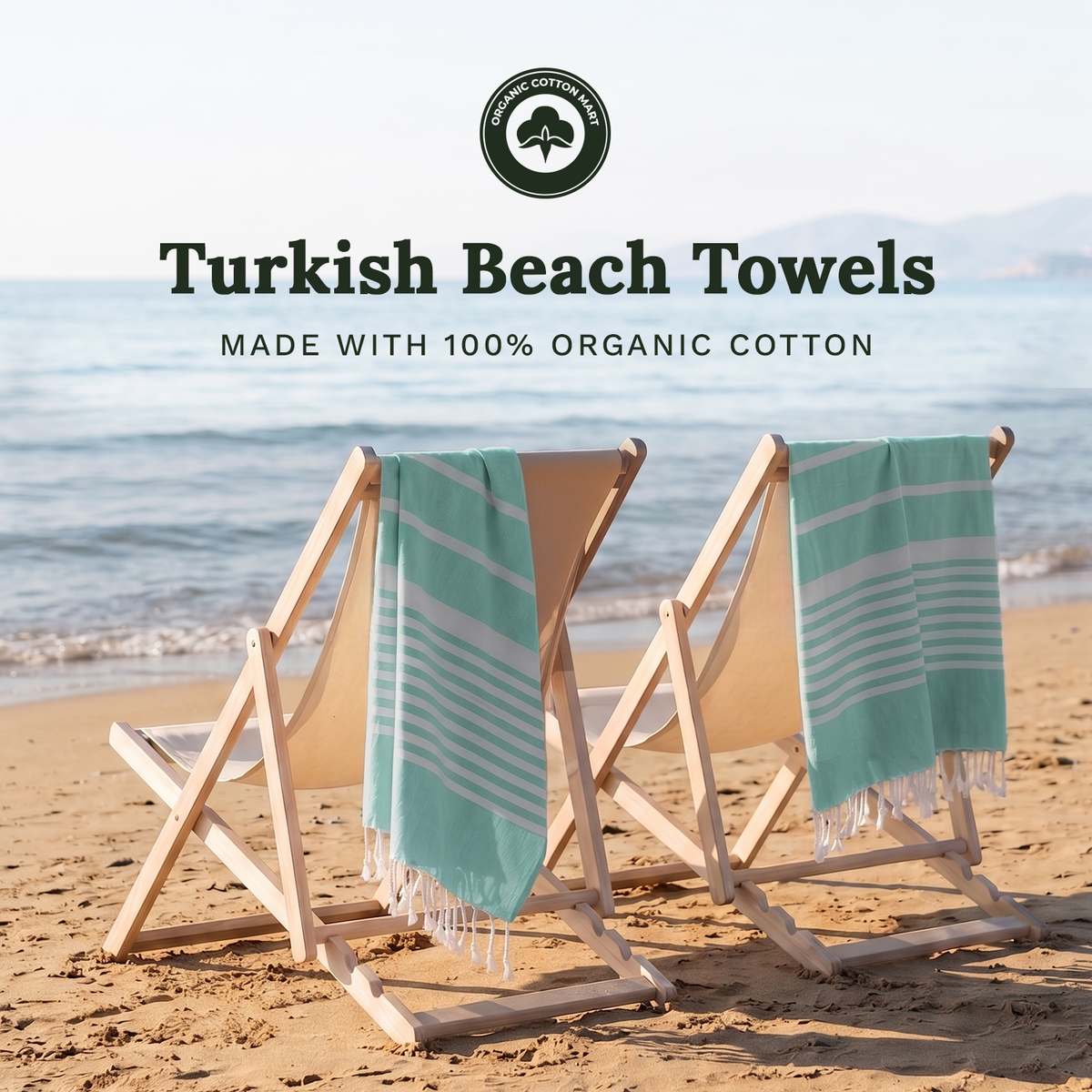 Organic Cotton Mart Organic Cotton Turkish Towel