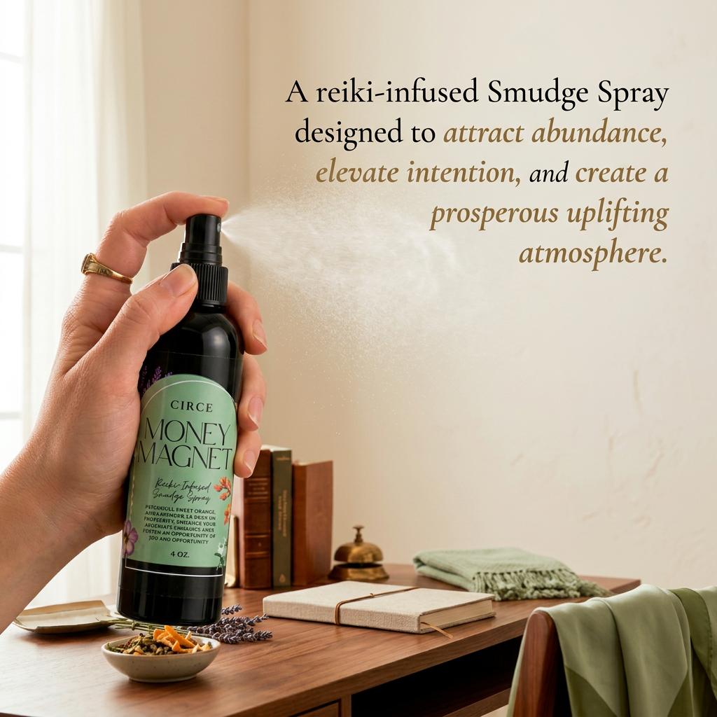 Prosperity room spray with patchouli and sweet orange, view 2