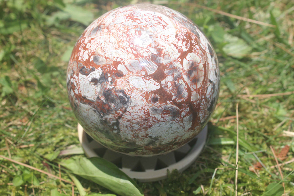 Money Agate Crystal Sphere